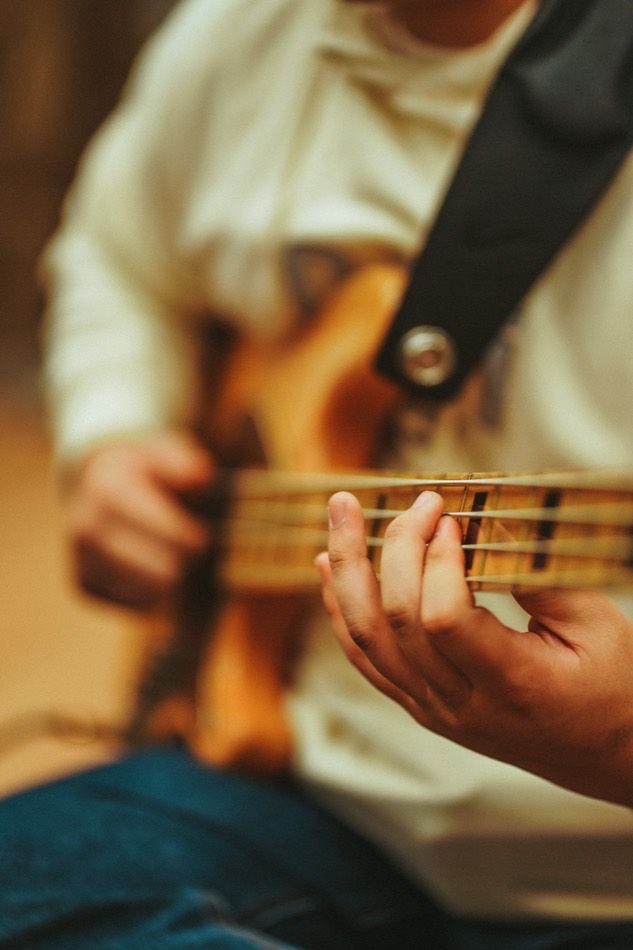 Bass, close